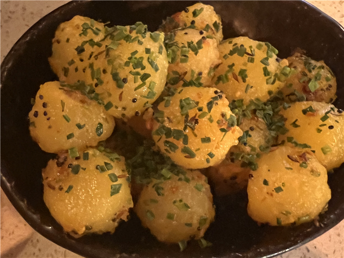 mustard potatoes